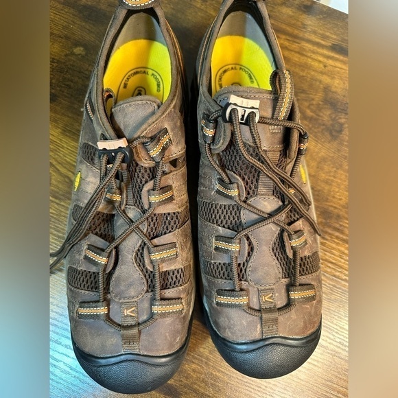 Keen Men’s Lansing Utility Steel Toe Low Hiker Shoe Size 13D - Picture 5 of 14